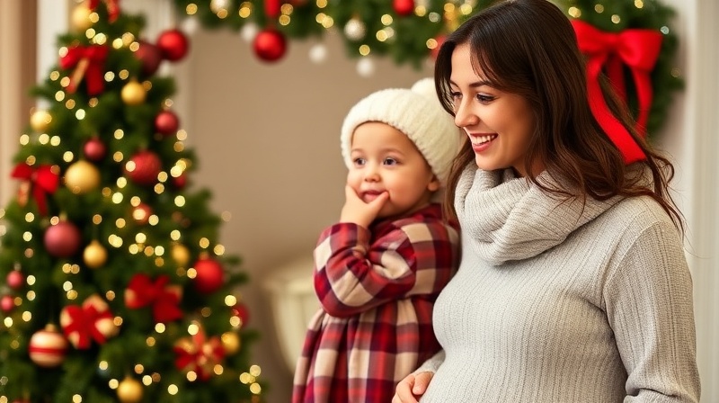 Holiday Style Tips for Moms-to-Be